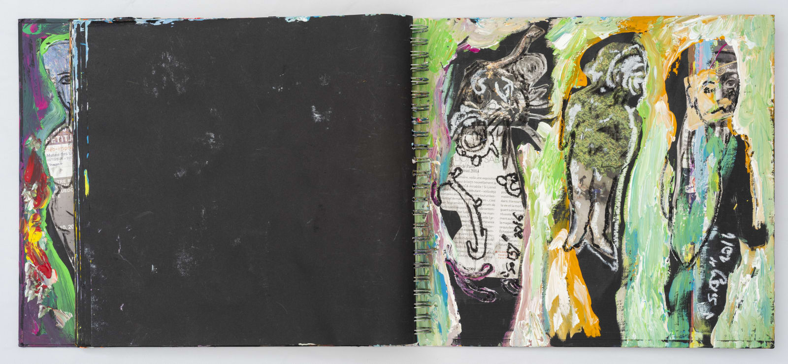Soly Cissé, Black Book VI (27 collages), 2016