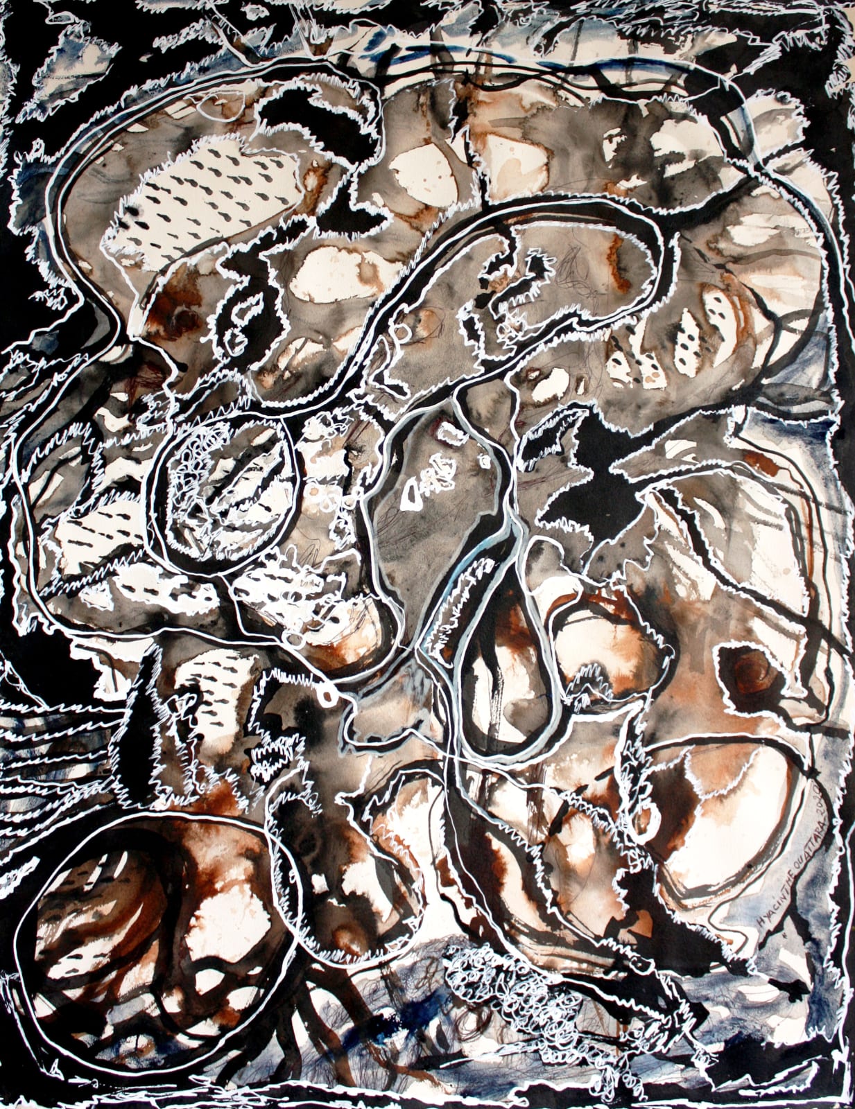 Hyacinthe Ouattara, Human Mapping III, 2020