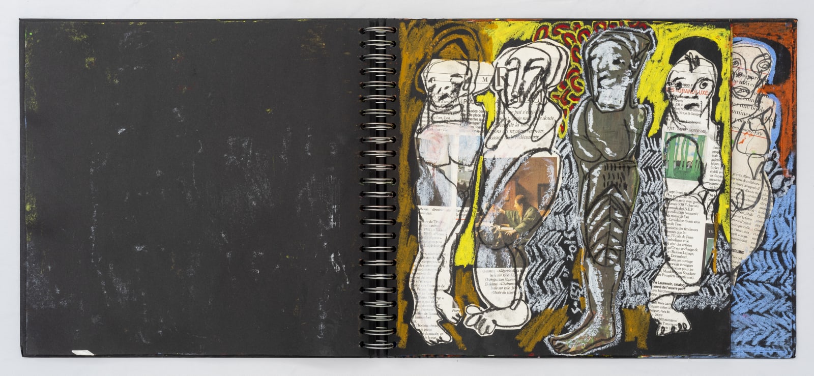 Soly Cissé, Black Book V (26 collages), 2016