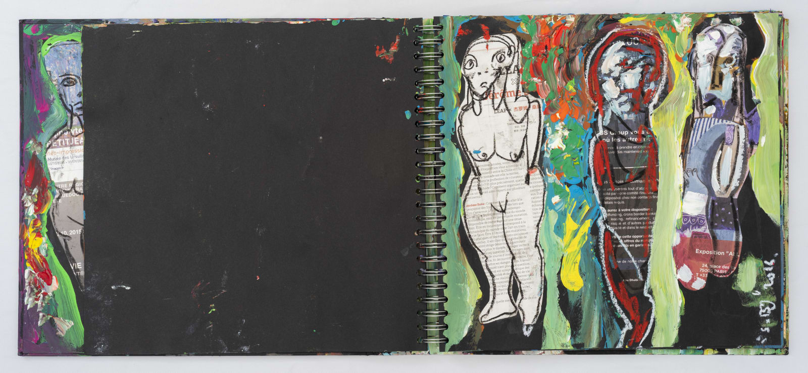 Soly Cissé, Black Book VI (27 collages), 2016