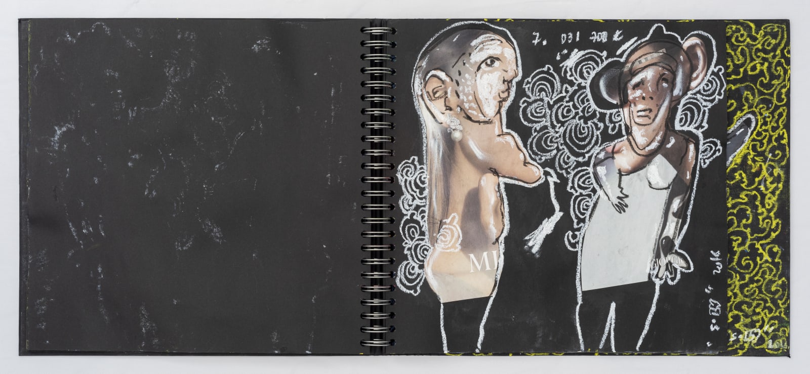 Soly Cissé, Black Book VII (26 collages), 2016