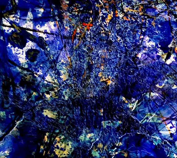 Hyacinthe Ouattara, Density Rhythm and Frequencies II (2 drawings), 2020