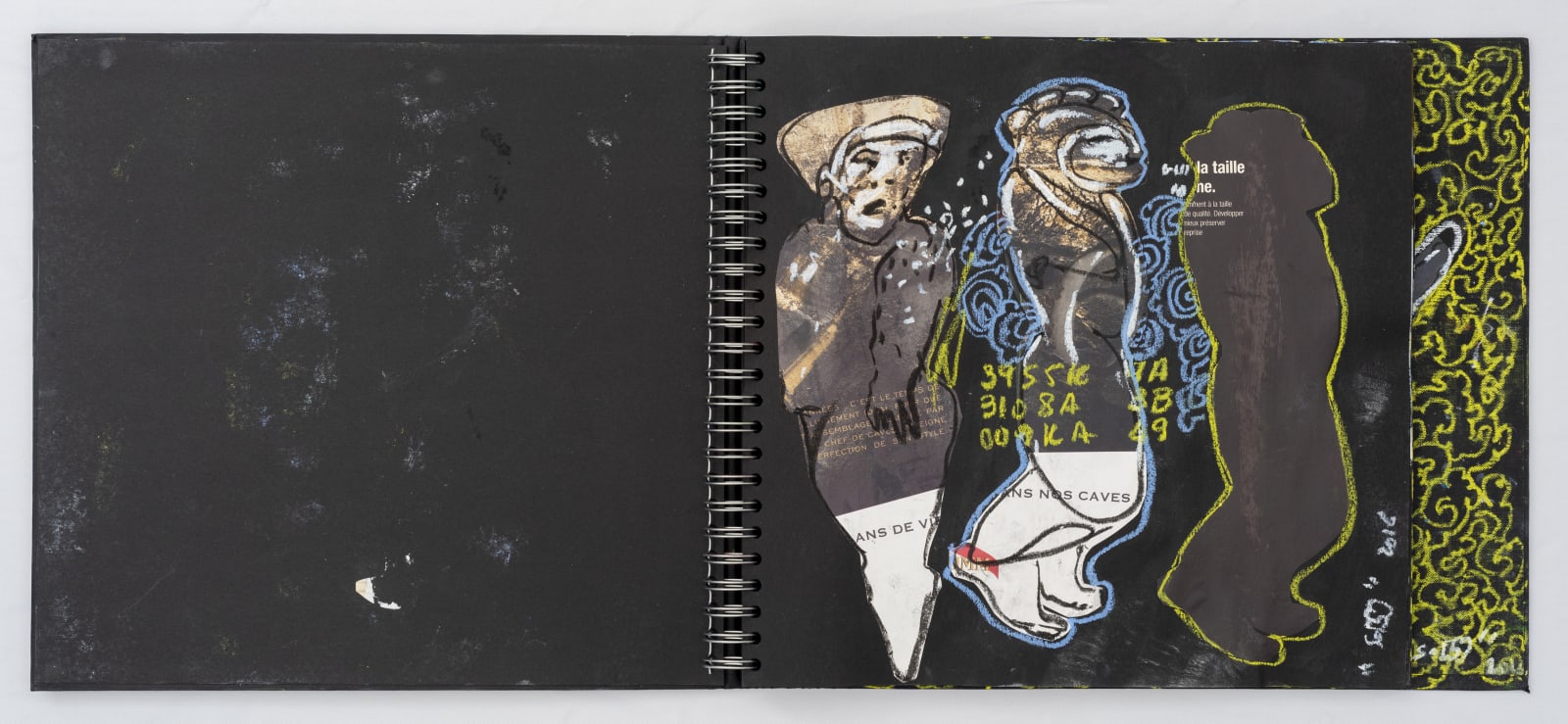 Soly Cissé, Black Book VII (26 collages), 2016