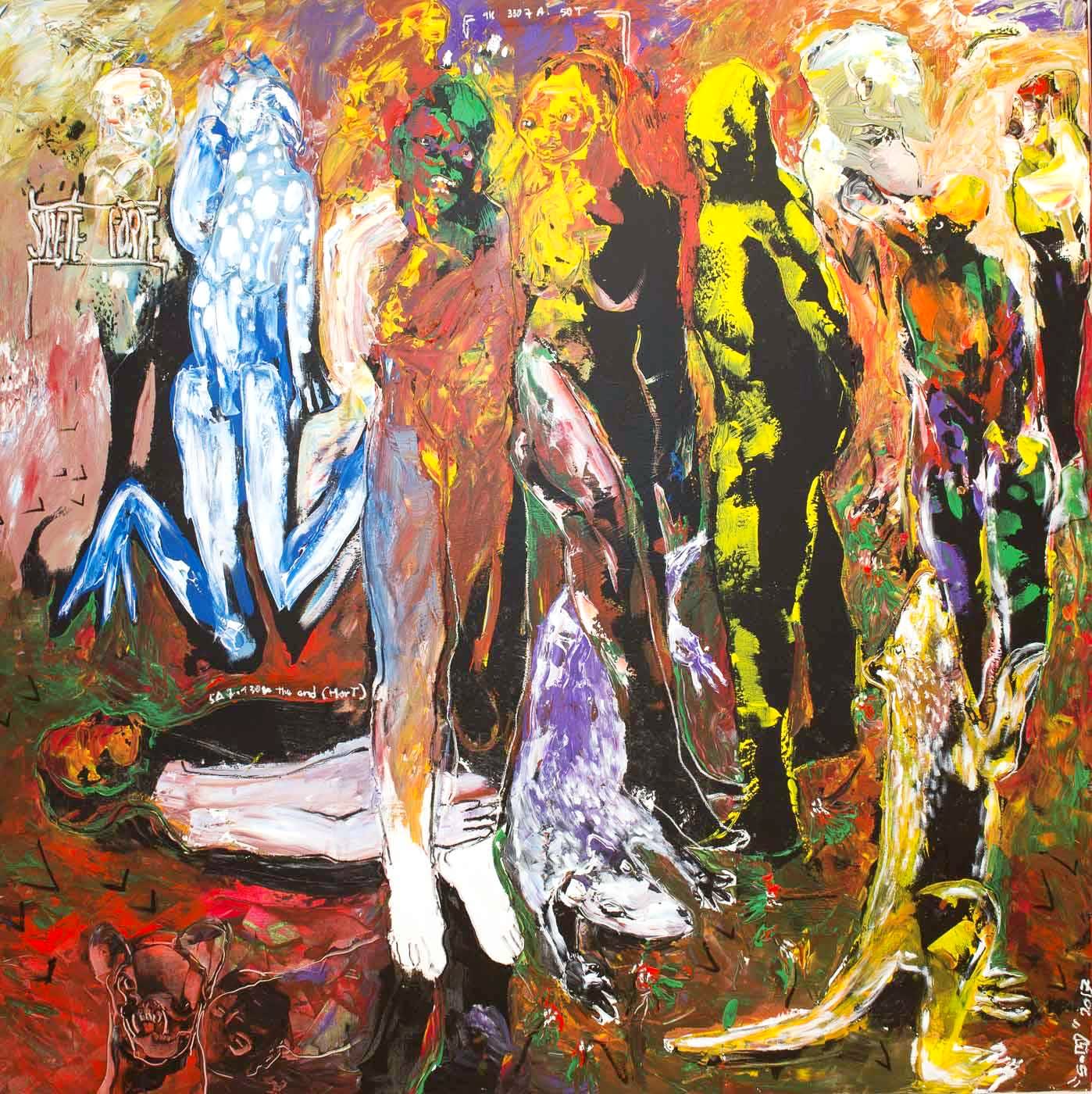 Soly Cissé, Men and Lives III, 2017