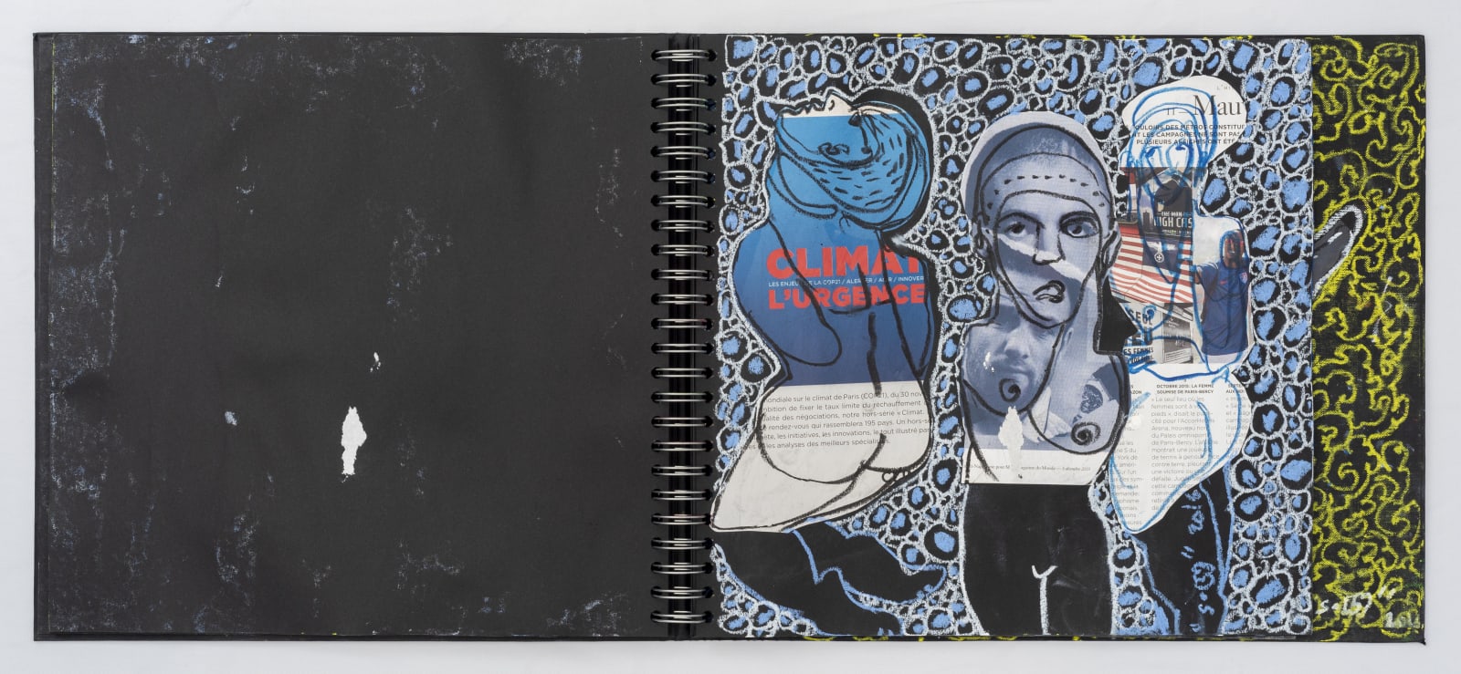 Soly Cissé, Black Book VII (26 collages), 2016