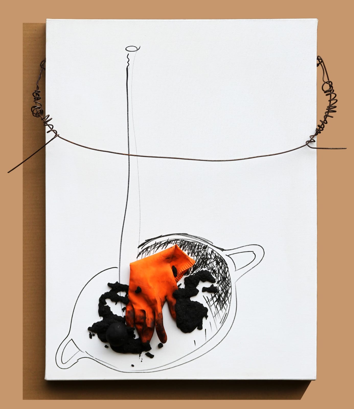 Joachim Silué, Gloves, 2014