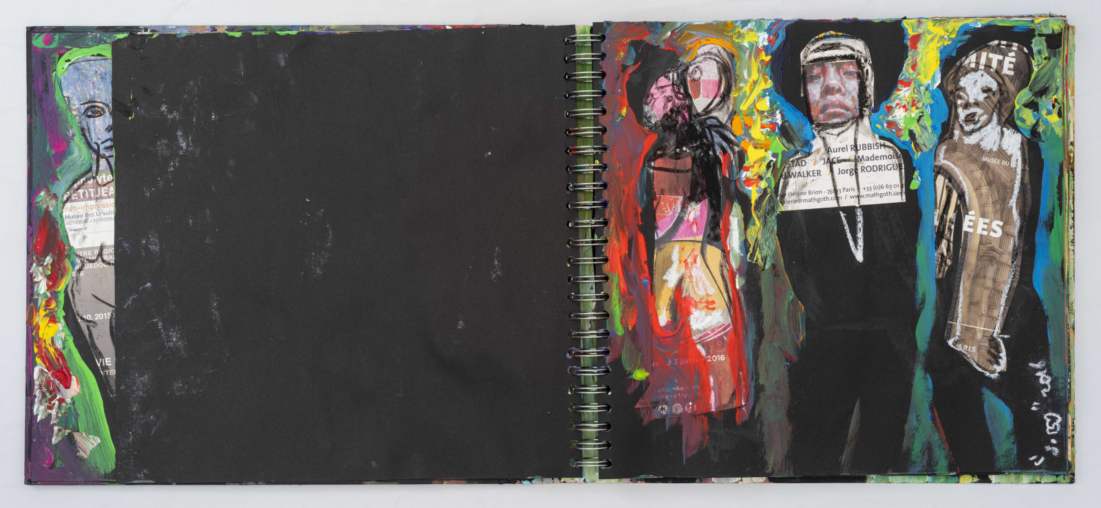 Soly Cissé, Black Book VI (27 collages), 2016