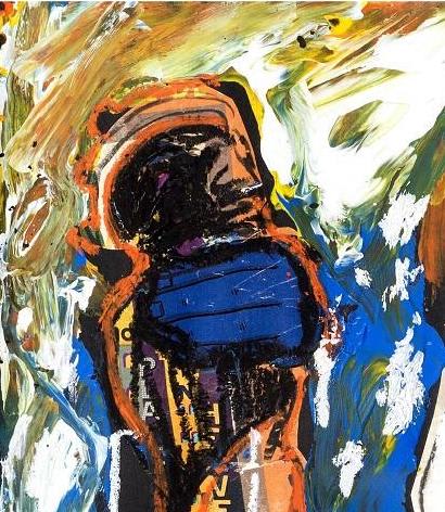 Soly Cissé, Untitled 11 (Black Book Project 1), 2016