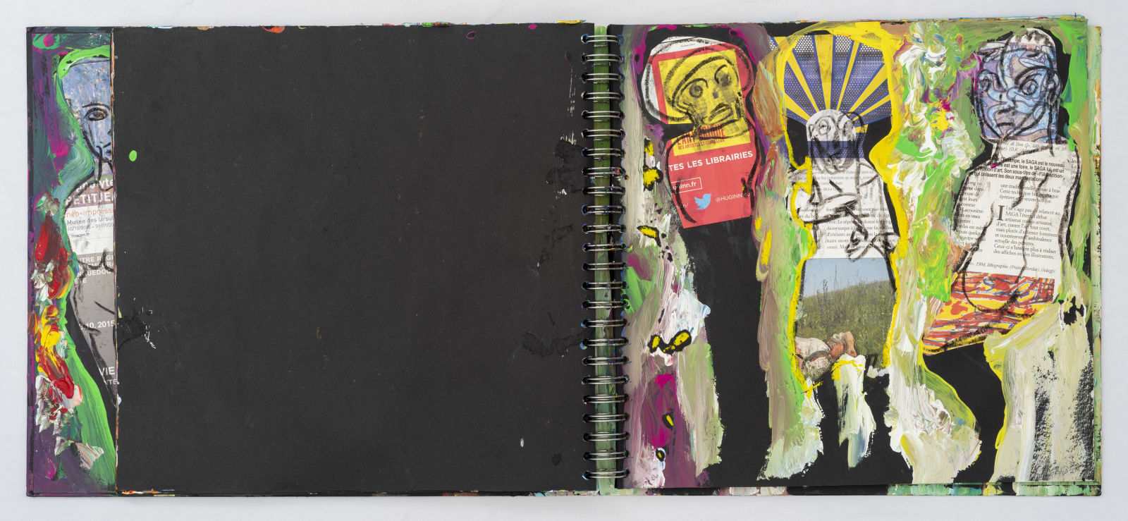 Soly Cissé, Black Book VI (27 collages), 2016