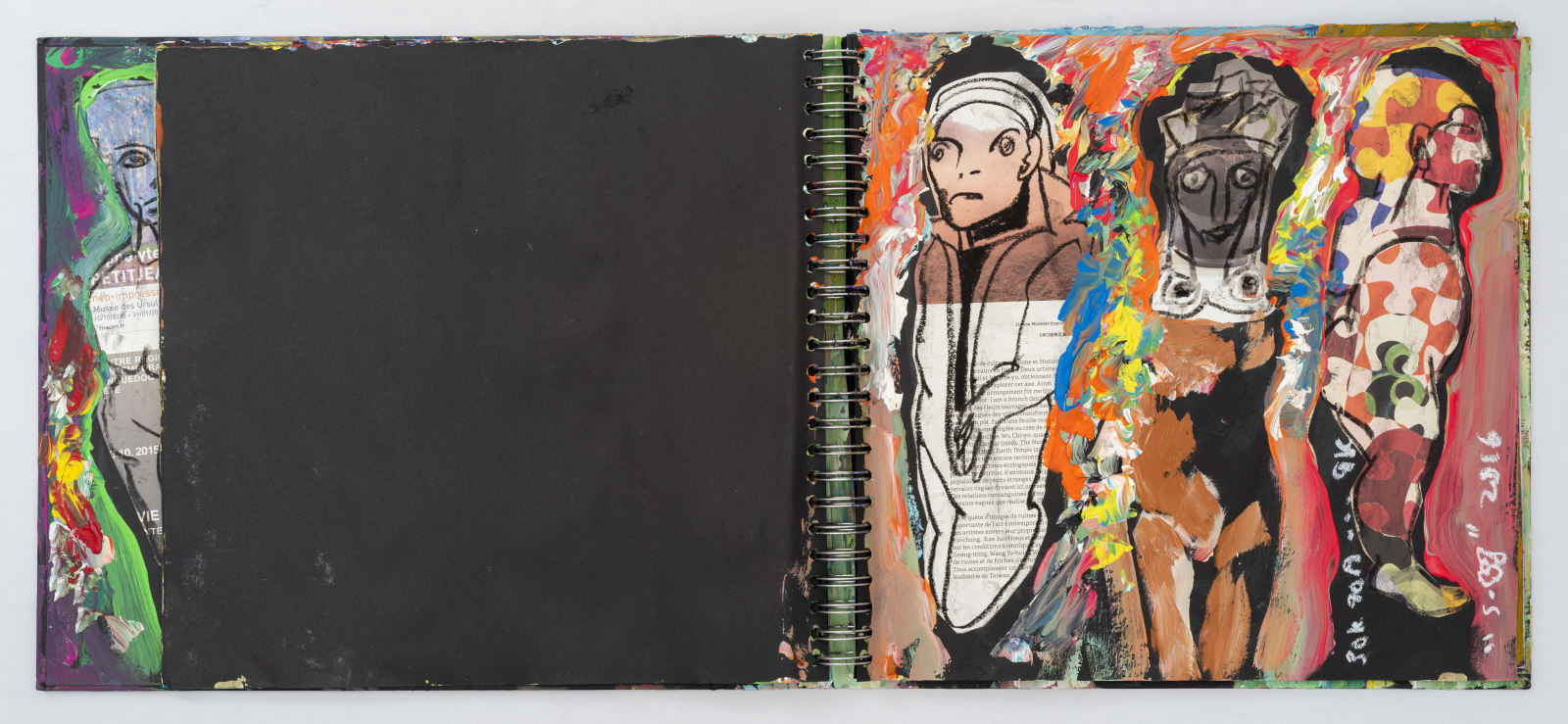 Soly Cissé, Black Book VI (27 collages), 2016