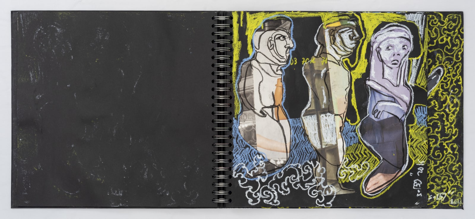 Soly Cissé, Black Book VII (26 collages), 2016