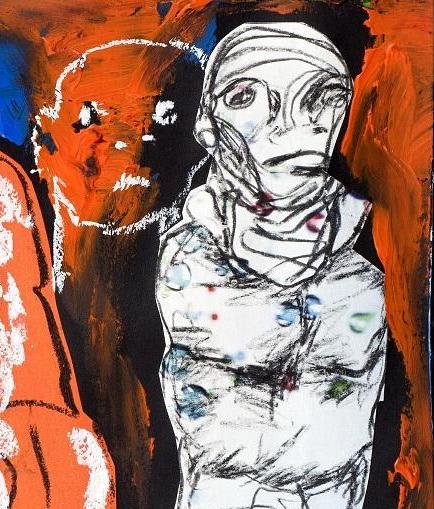 Soly Cissé, Untitled 16 (Black Book Project 1), 2016