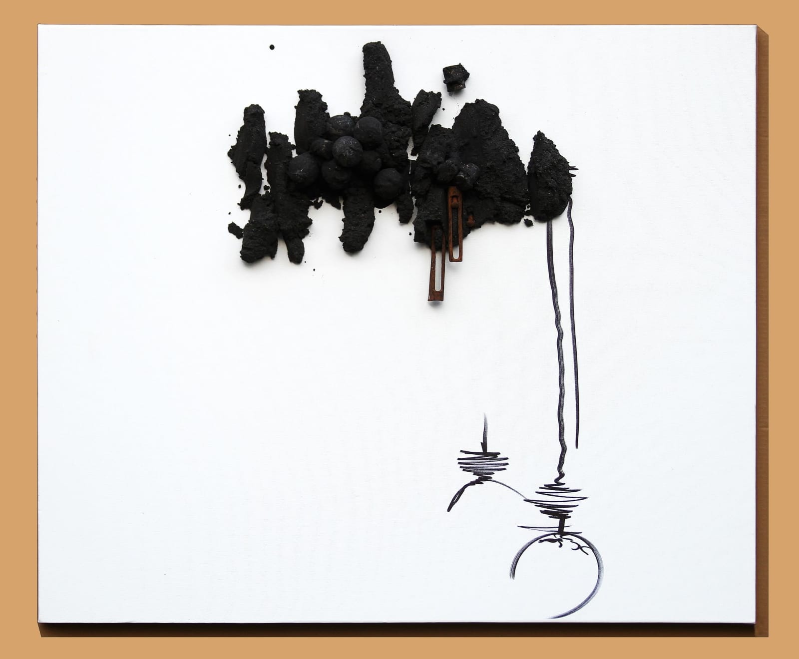 Joachim Silué, Tablecloth II, 2012