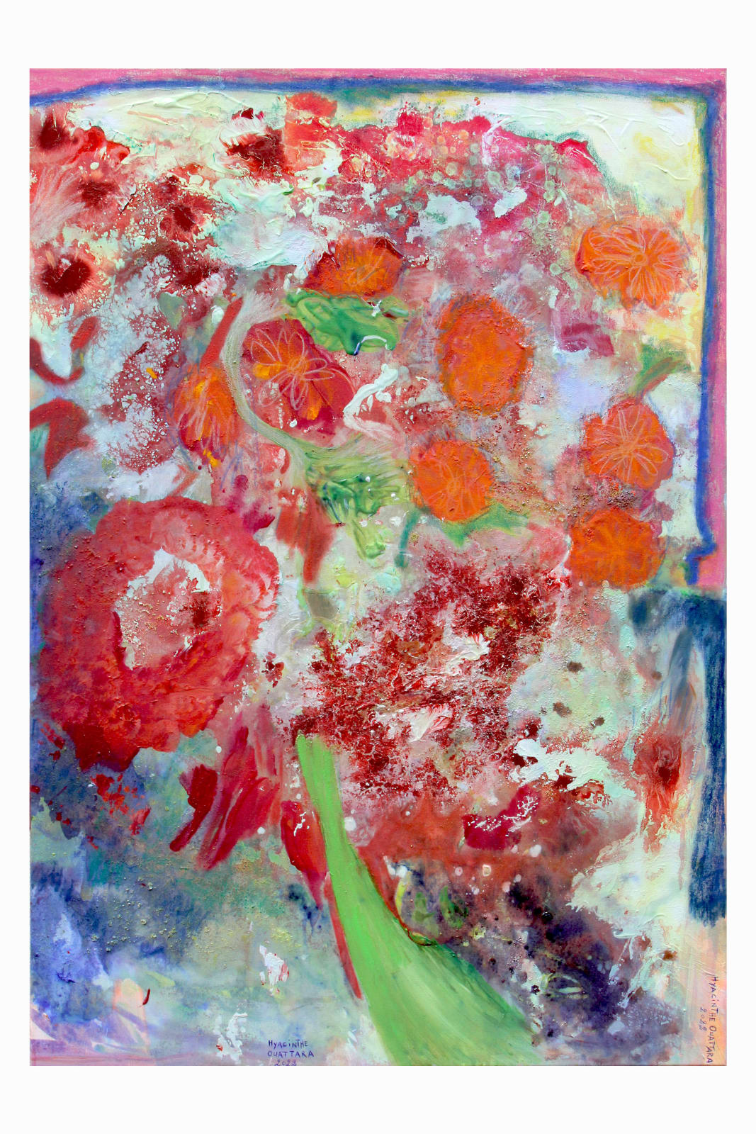 Hyacinthe Ouattara, Sunflower I, 2022