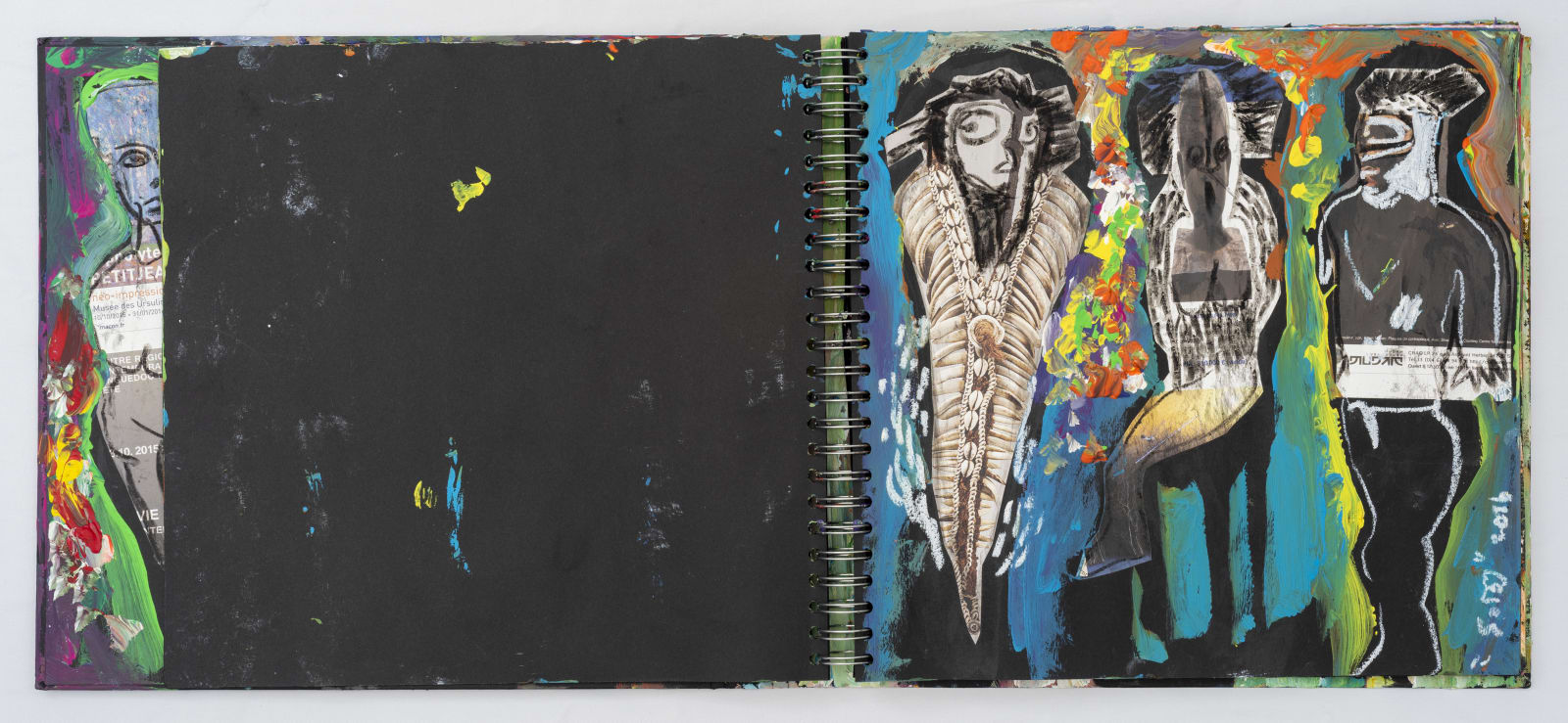 Soly Cissé, Black Book VI (27 collages), 2016