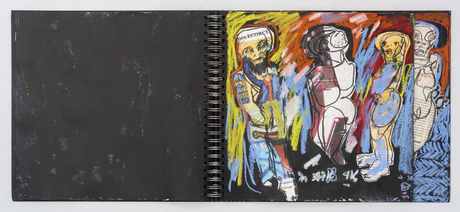 Soly Cissé, Black Book V (26 collages), 2016