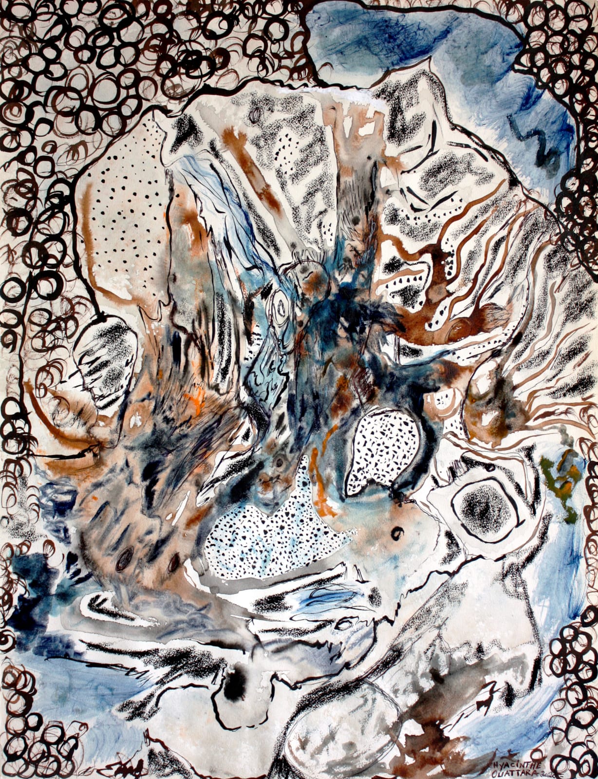 Hyacinthe Ouattara, Human Mapping IV, 2020