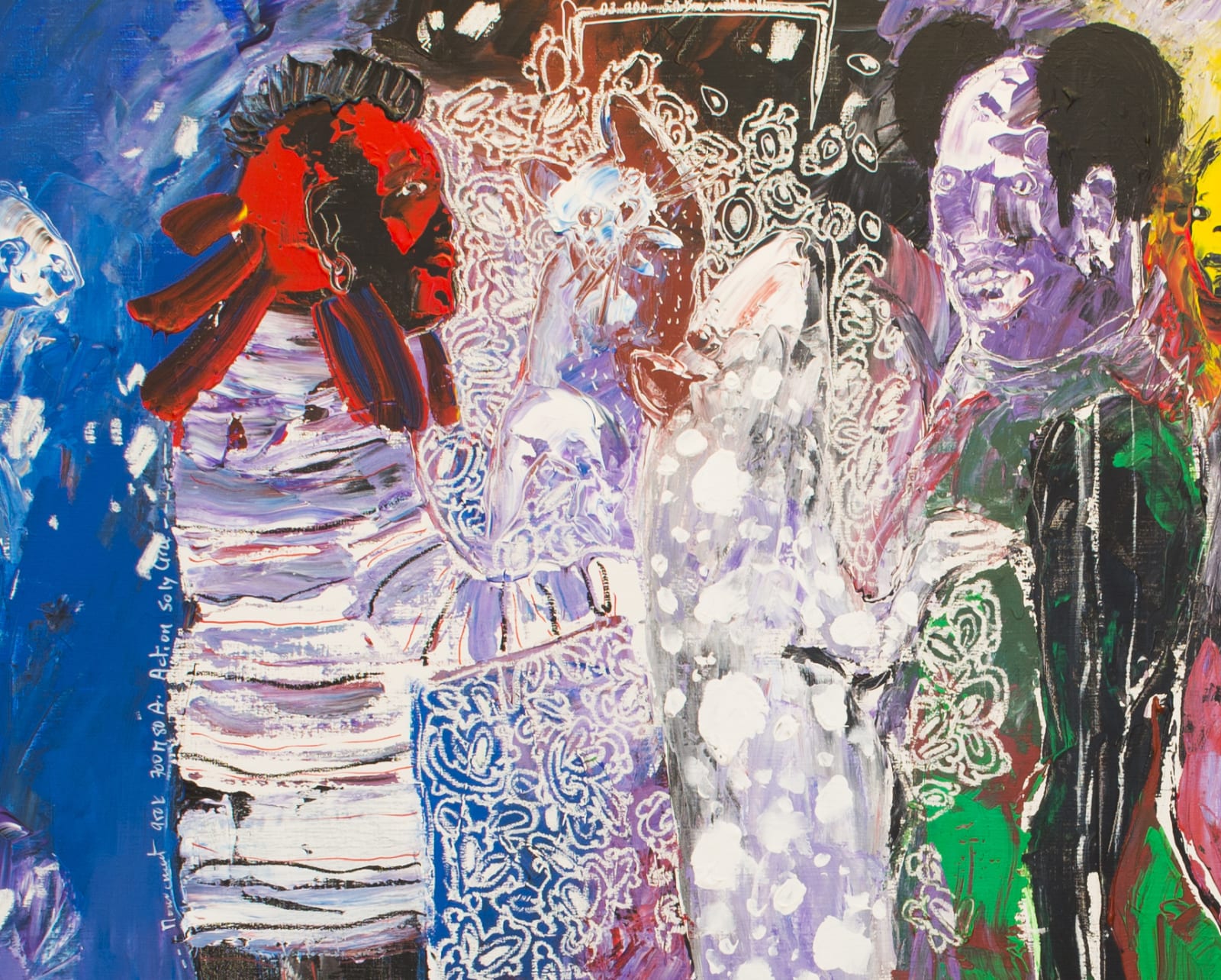 Soly Cissé, Men and Lives II, 2017