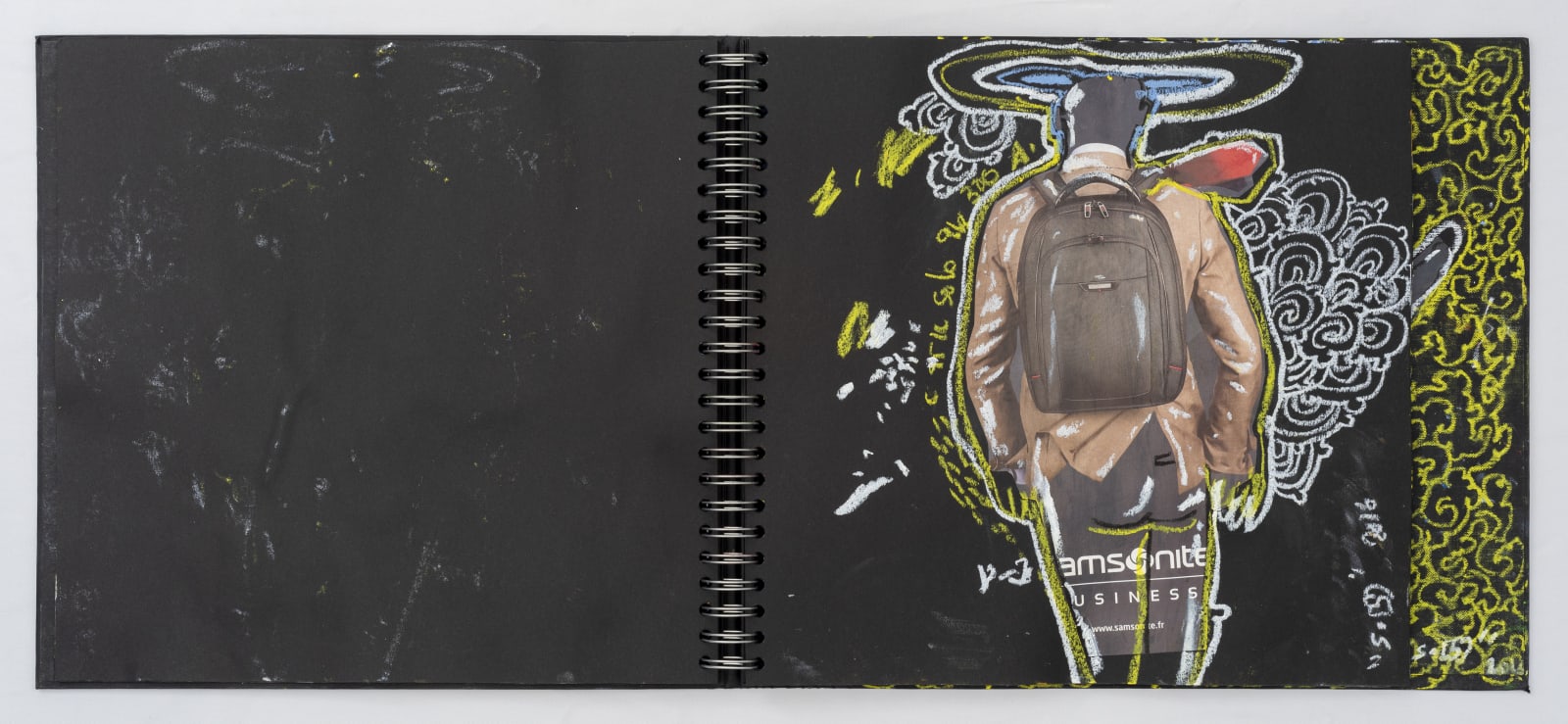 Soly Cissé, Black Book VII (26 collages), 2016
