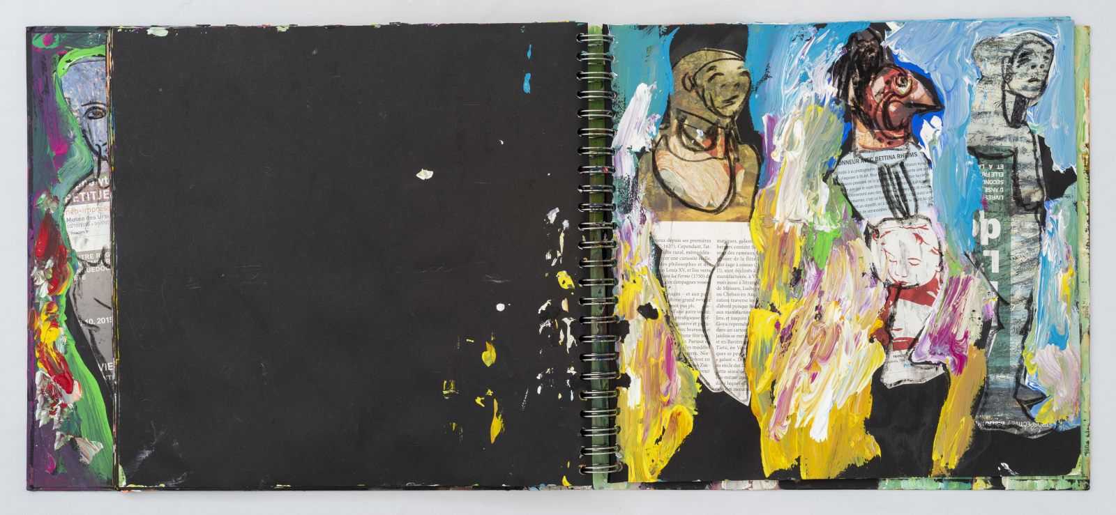 Soly Cissé, Black Book VI (27 collages), 2016