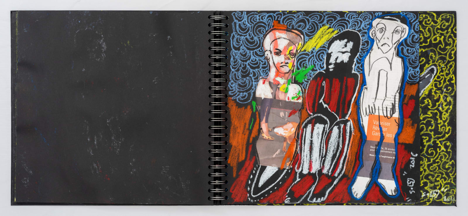 Soly Cissé, Black Book VII (26 collages), 2016