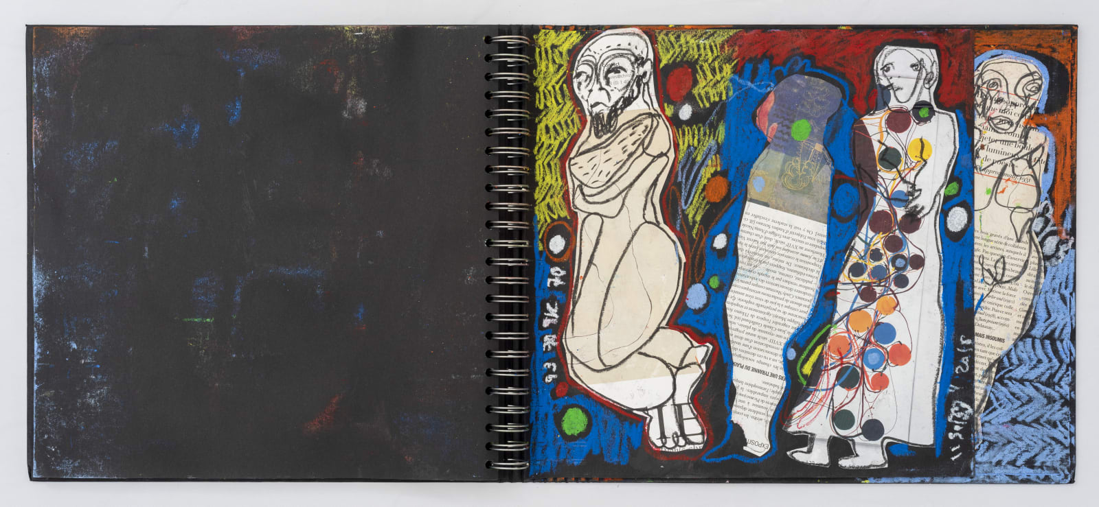 Soly Cissé, Black Book V (26 collages), 2016
