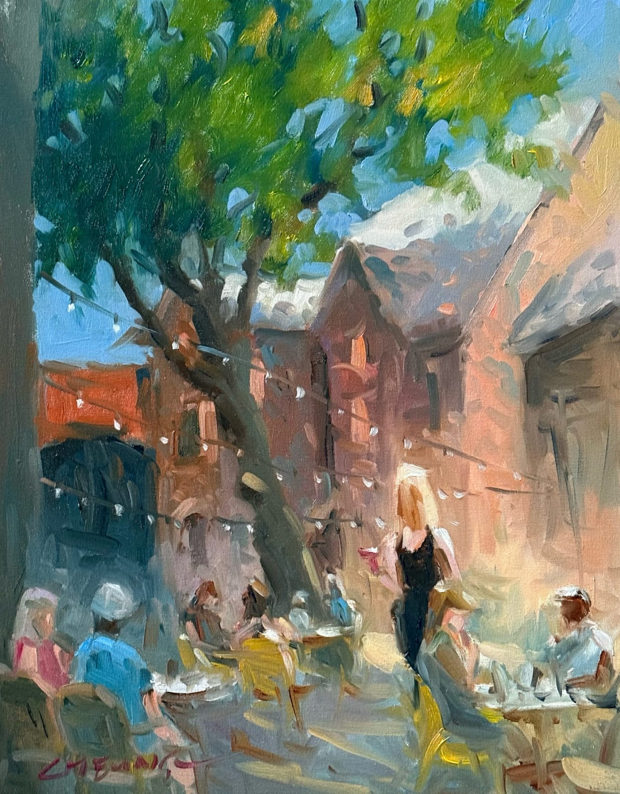 Peter Cheung, Summer Courtyard