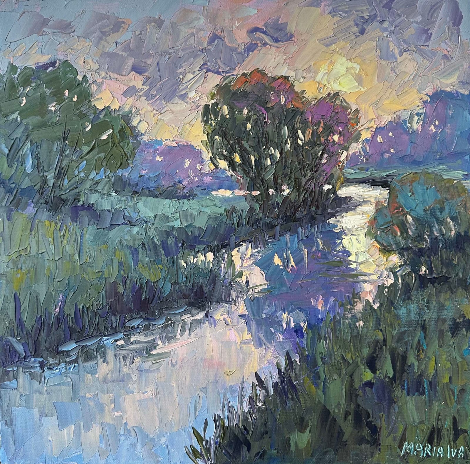 Maria Iva, Sunset at Etobicoke Creek