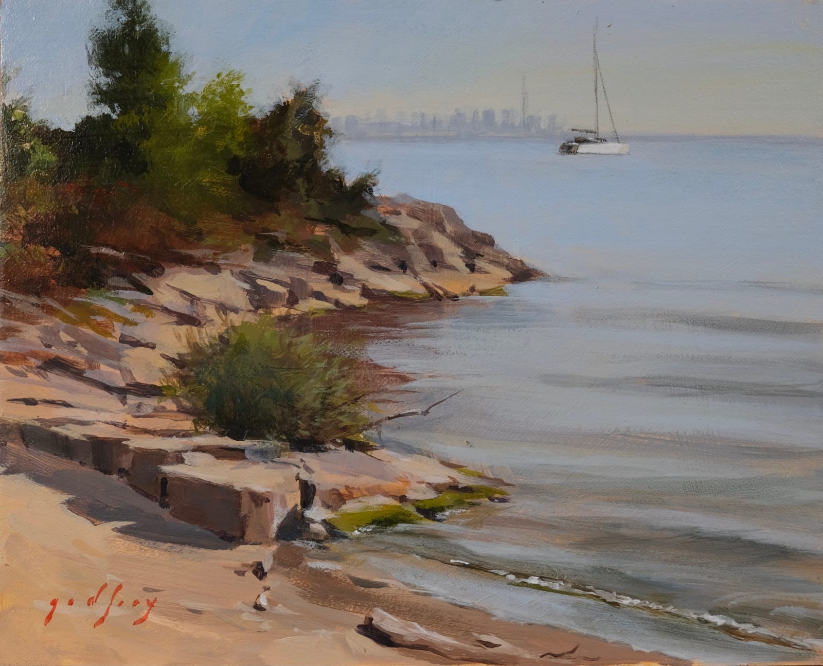 Stuart Godfrey, Jetty at Jack Darling (3)