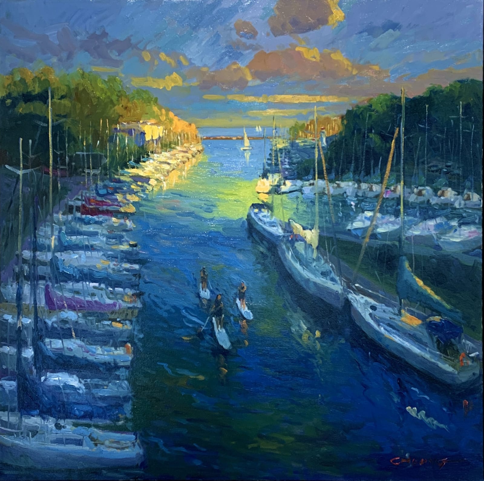 Peter Cheung, Evening Paddlers
