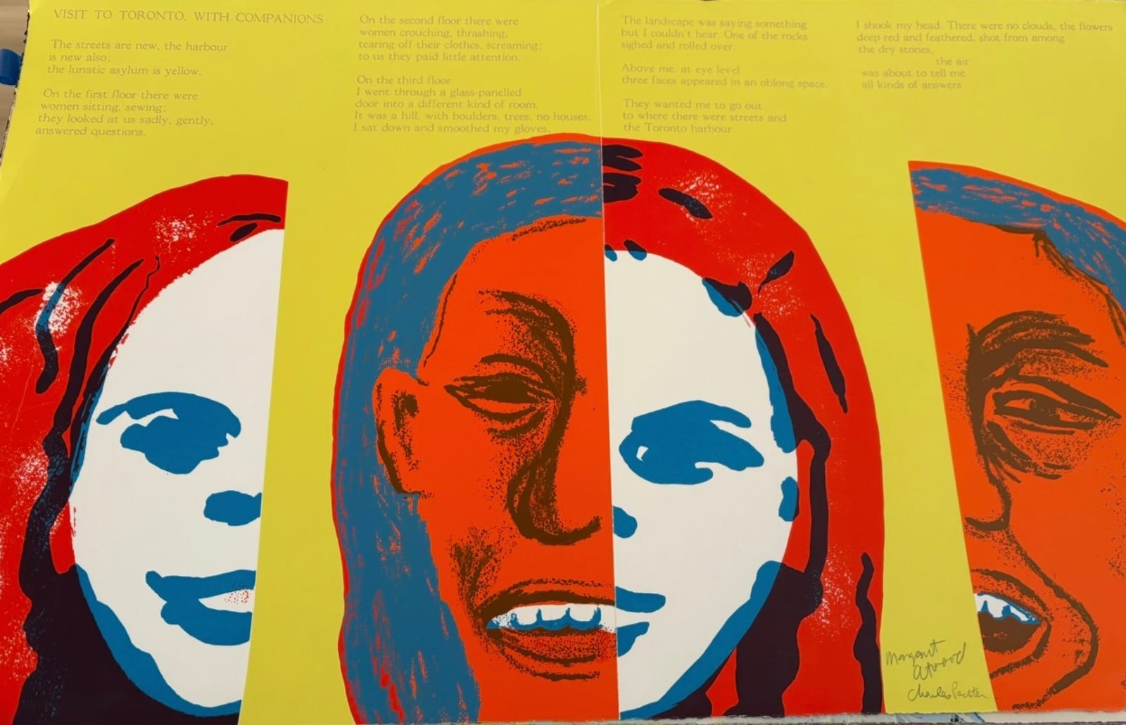 Charles Pachter, VISIT TO TORONTO WITH COMPANIONS