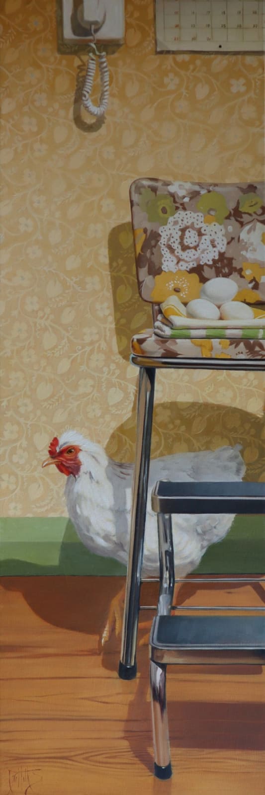 Helen Griffiths, Kitchen Chicken, 2023