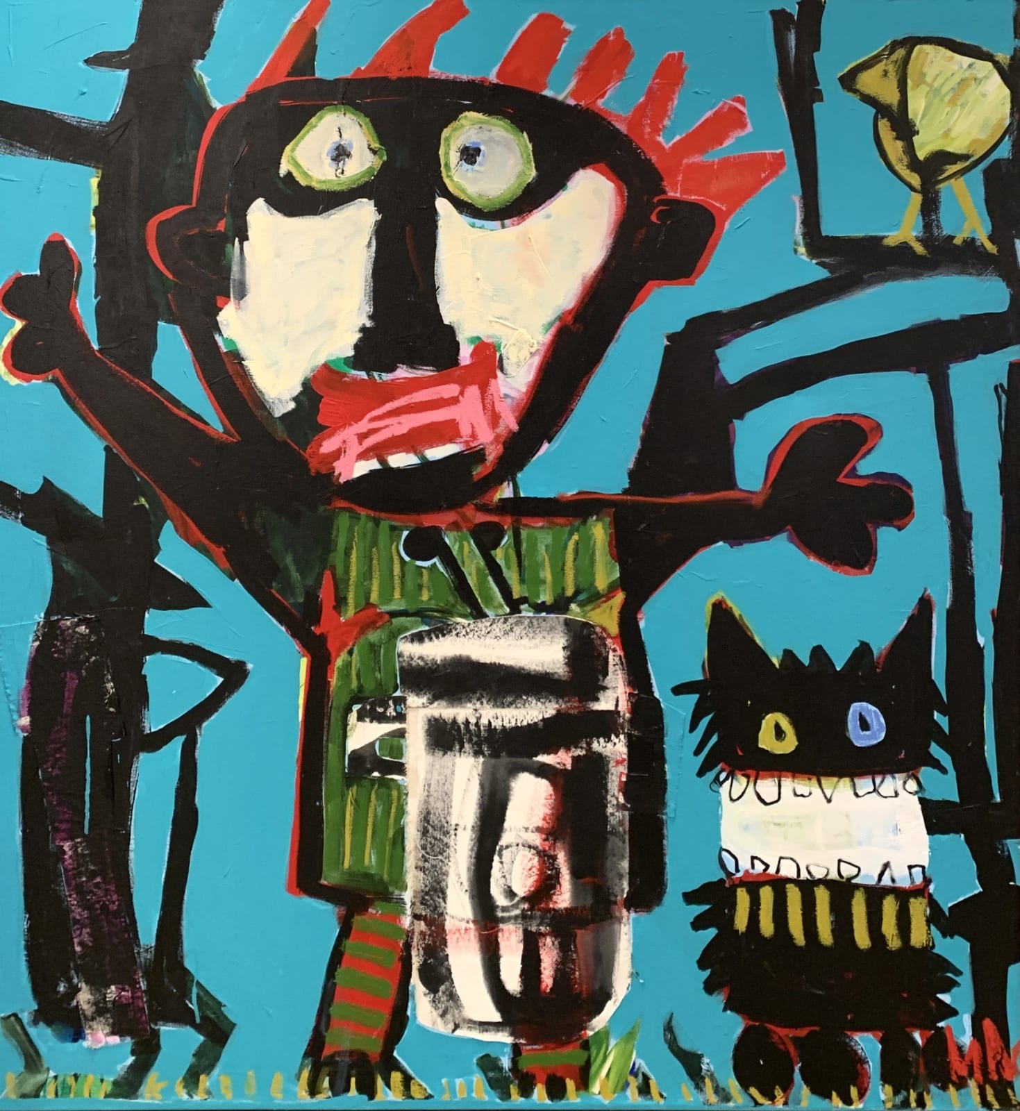 Mary Murdoch, Golfer With Cat