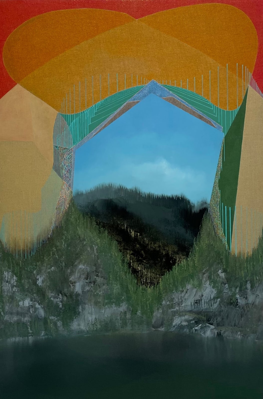 Andrew Rucklidge, View Moisie River, 2025