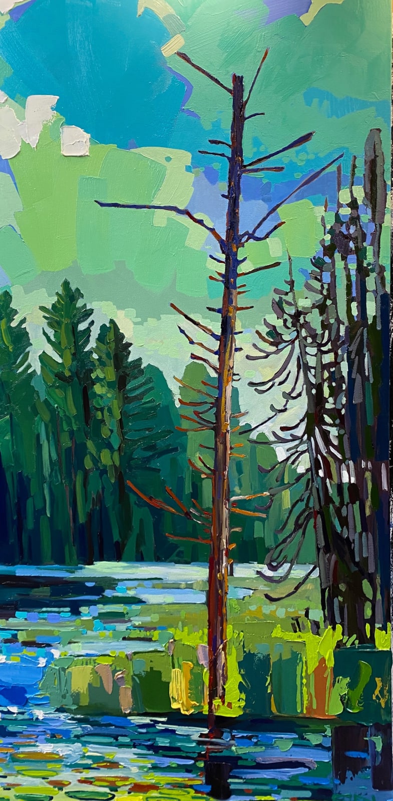 Chrissy Nickerson, Standing… Hardy Lake