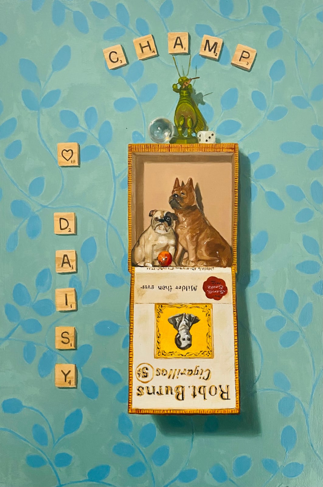 Nancy Calder, Champ & Daisy