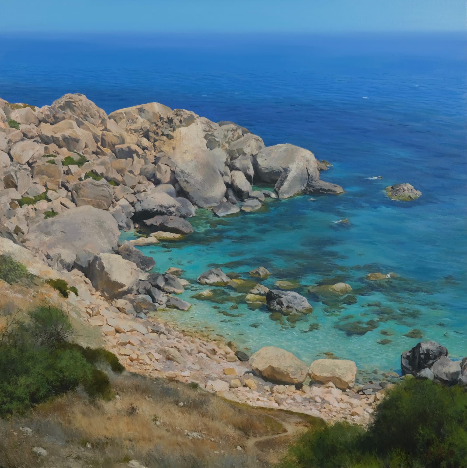 Stuart Godfrey, Mediterranean Blue