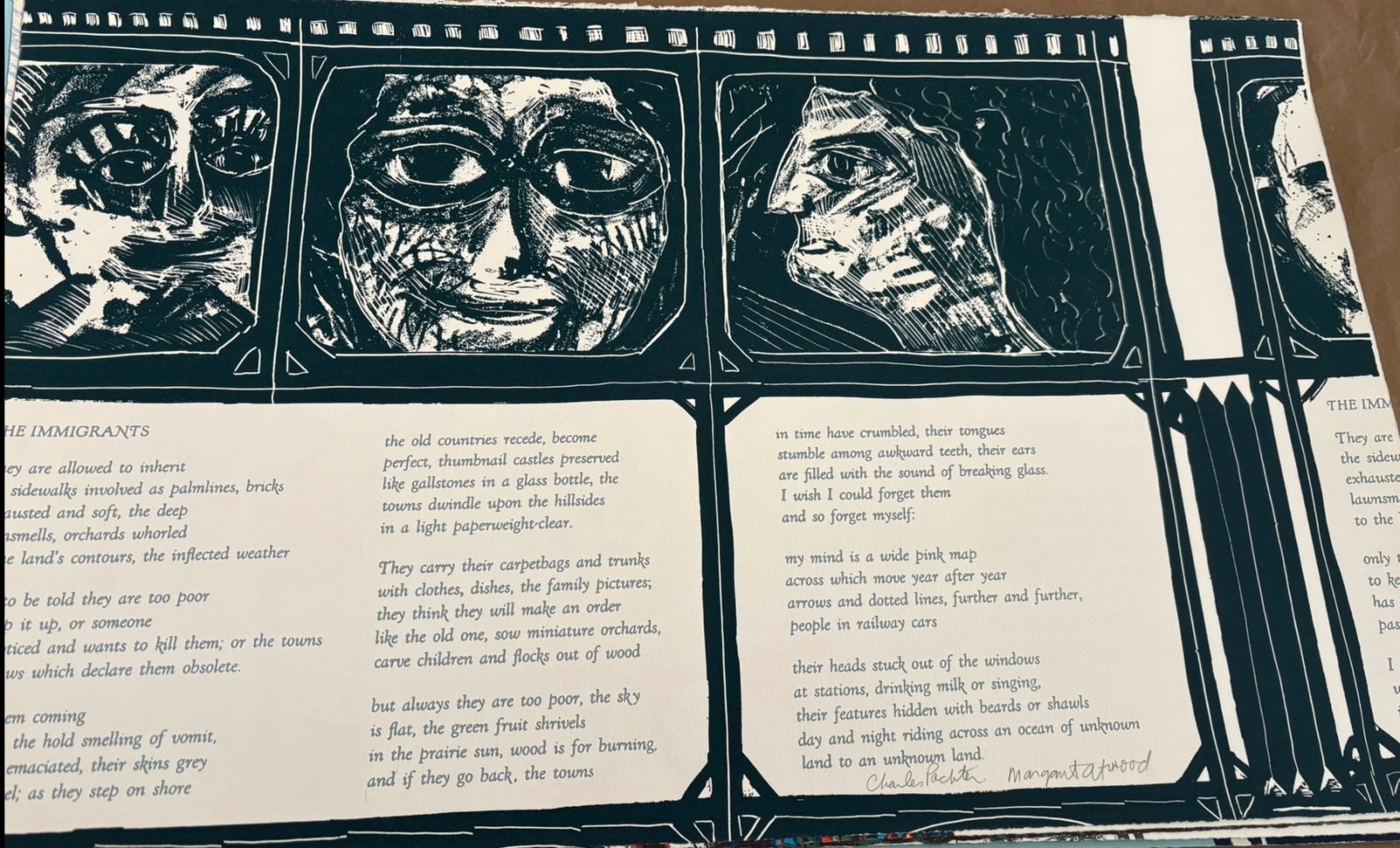 Charles Pachter, THE IMMIGRANTS