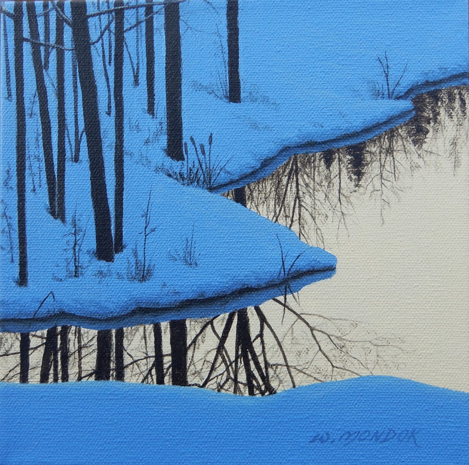 Wayne Mondok, Winter Pond Study 1