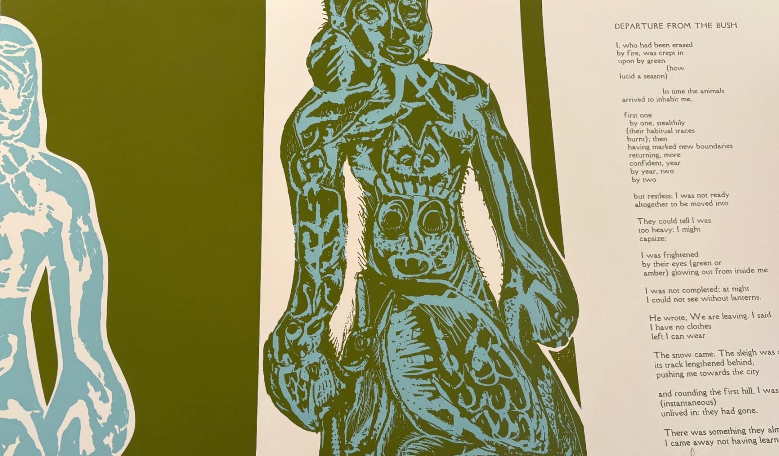 Charles Pachter, DEPARTURE FROM THE BUSH