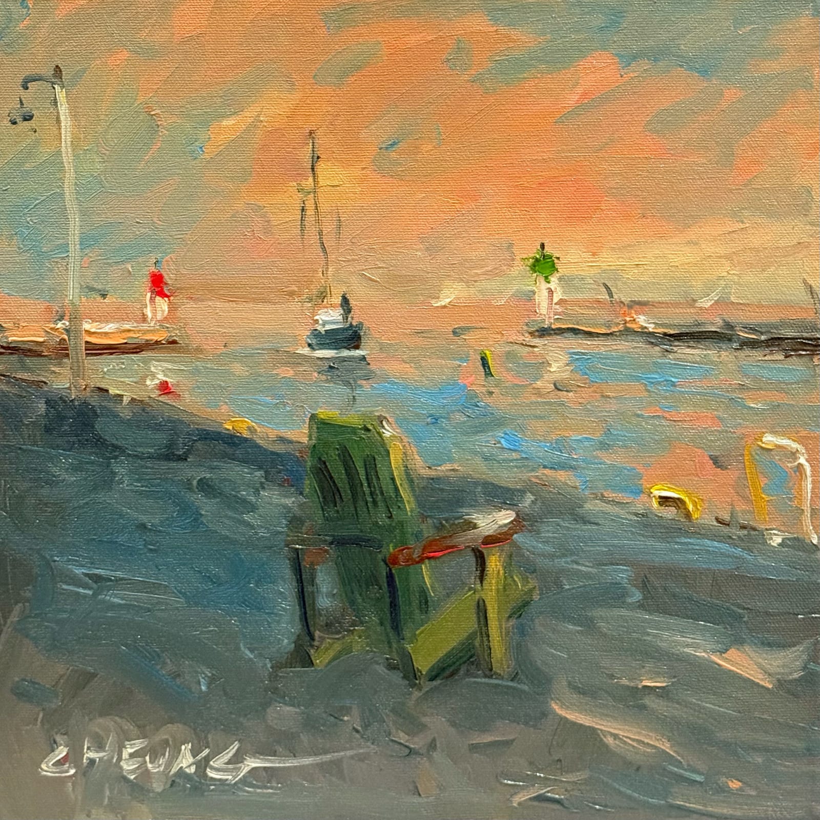 Peter Cheung, The Chair Left Behind