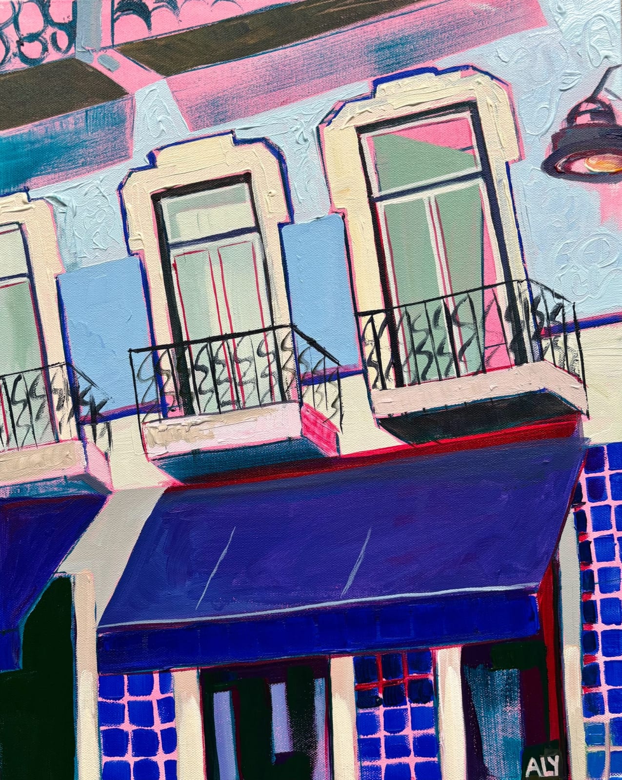 Aly Rosenzweig, Lisbon Tiles (Detail)