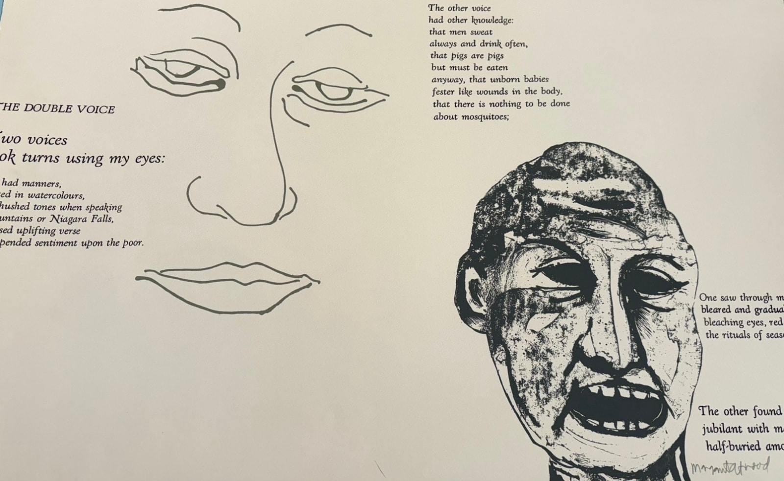 Charles Pachter, THE DOUBLE VOICE