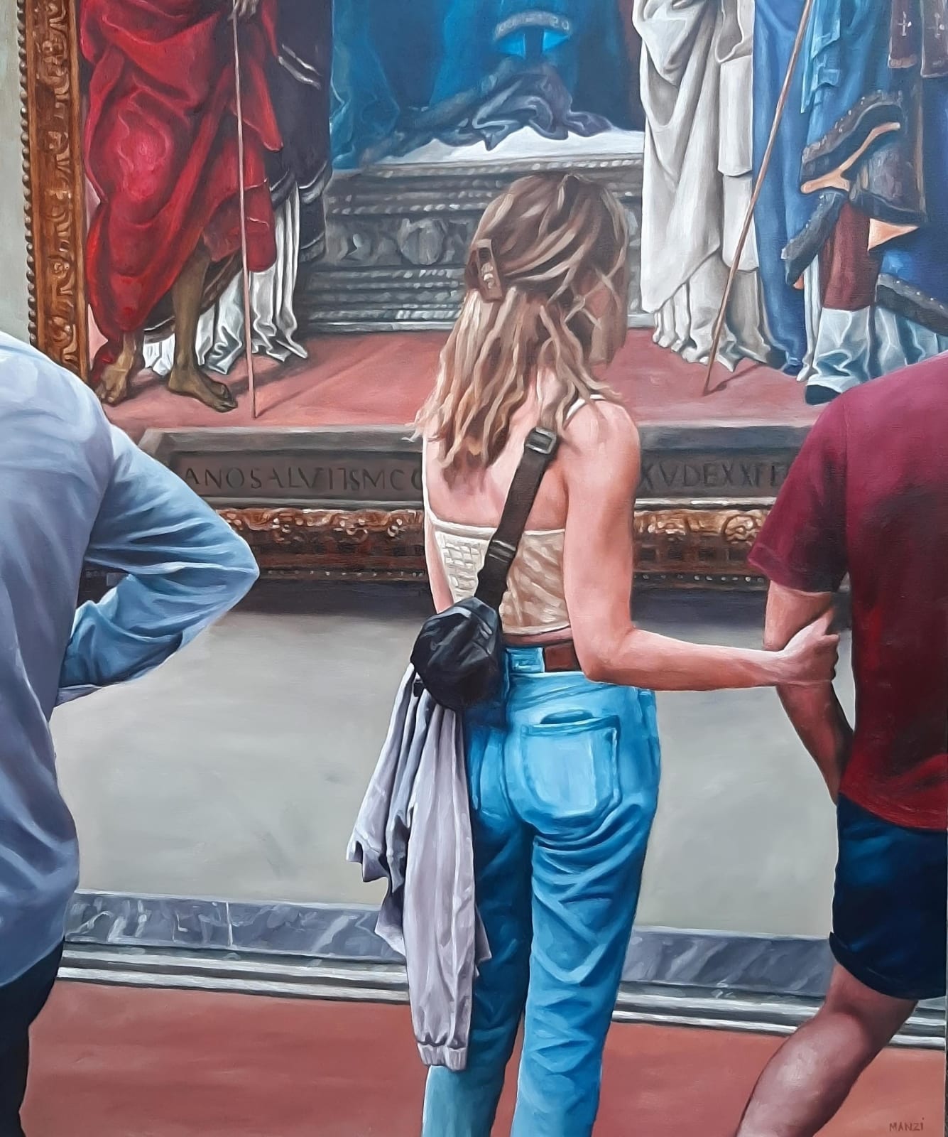 Sandra Manzi, Gallery Visit