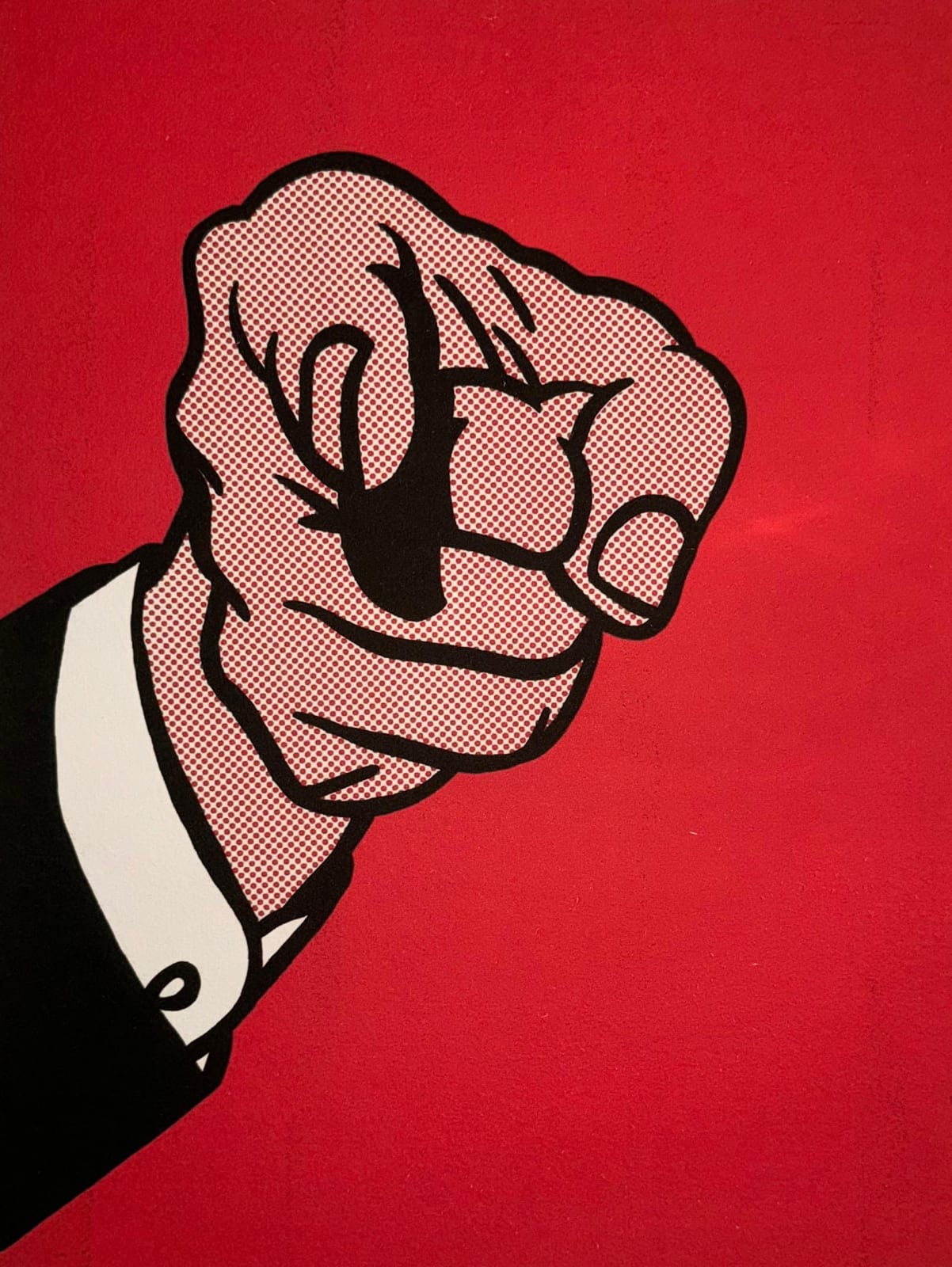 Roy Lichtenstein, "Hey You", 1973