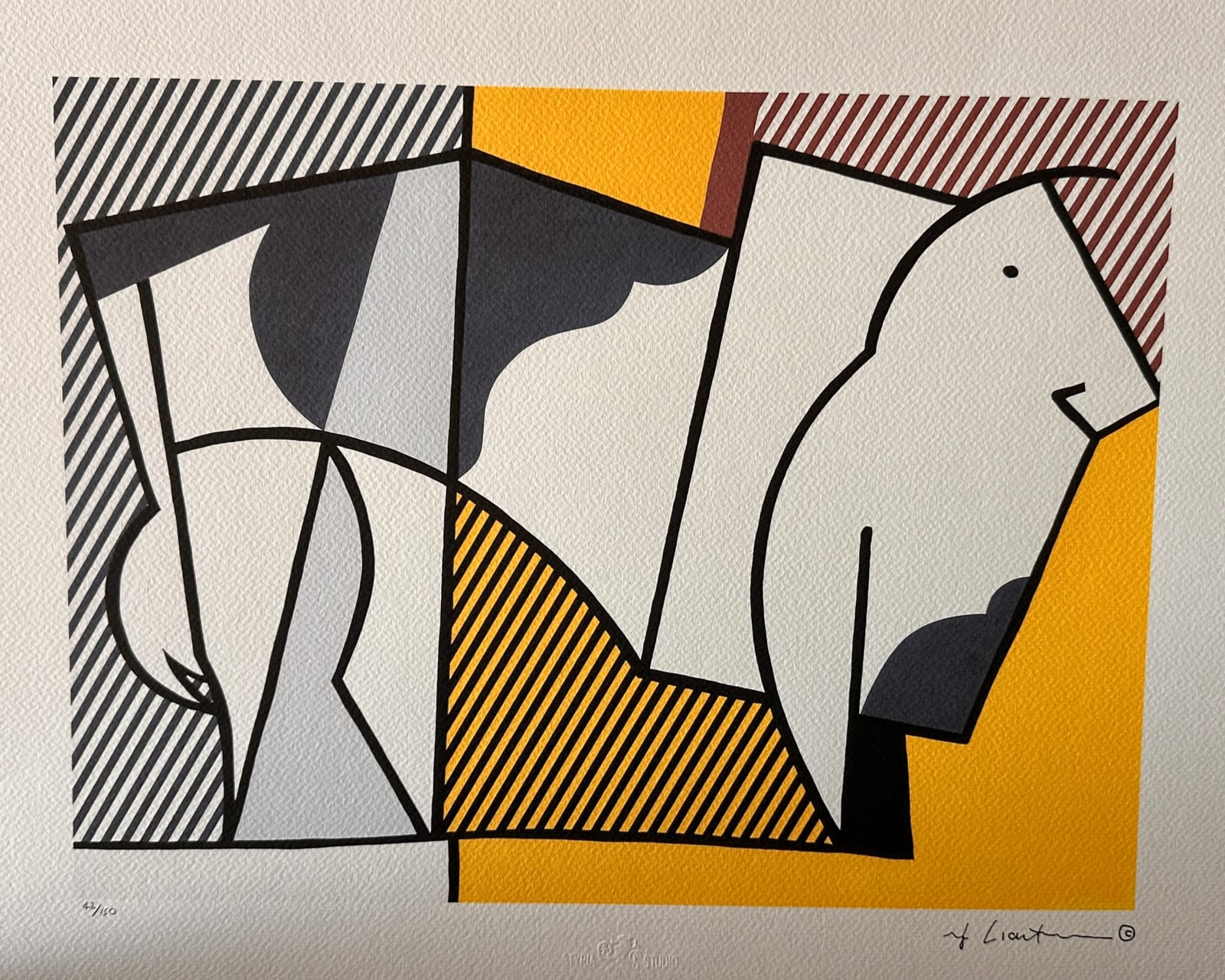 Roy Lichtenstein, BULL III, 1973