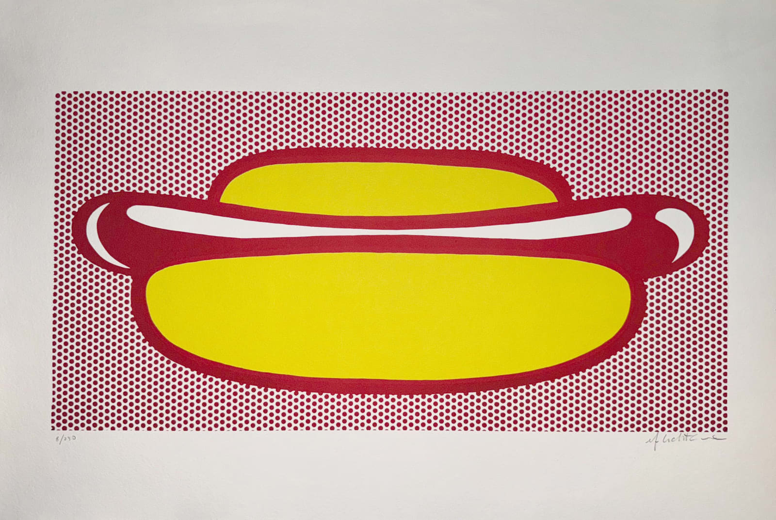 Roy Lichtenstein, Hot Dog, 1963