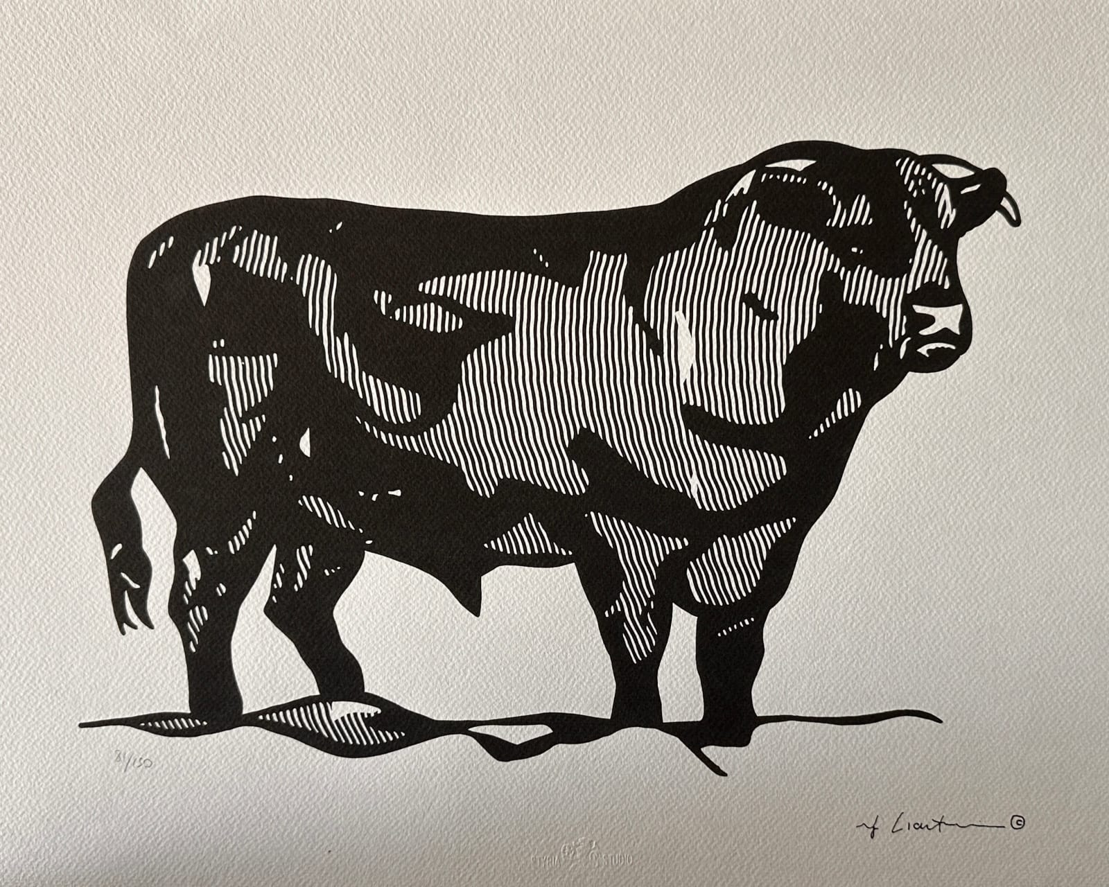 Roy Lichtenstein, BULL I, 1973