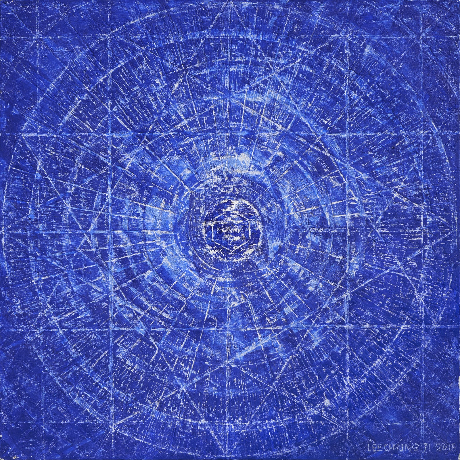 Chungji LEE, 「○」-318 (물로부터) , 2015