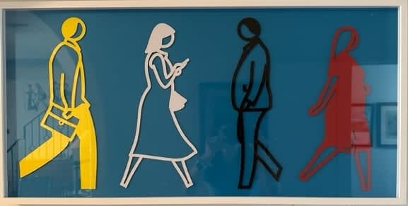 Julian Opie, The street #2, 2020